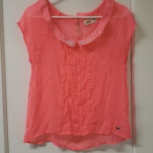 BOGO Neon Pink Medium Hollister Top